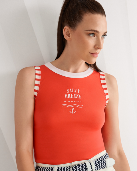 Marc Cain - Seabreeze Vest Top (Available in Two Colours)