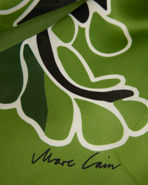 Marc Cain - Green Printed Scarf