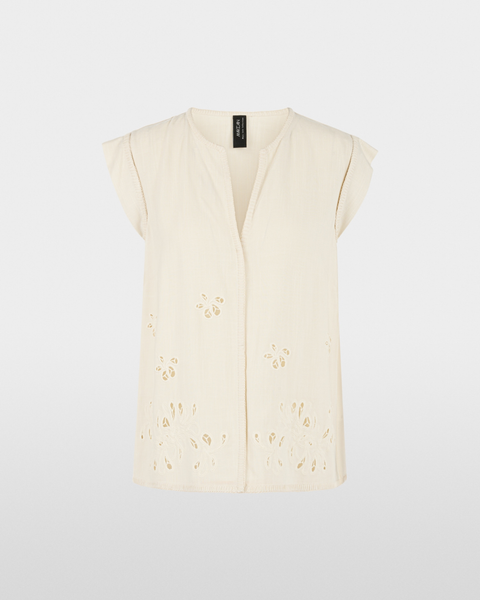 Marc Cain - Sleeveless Top with Embroidery Detail
