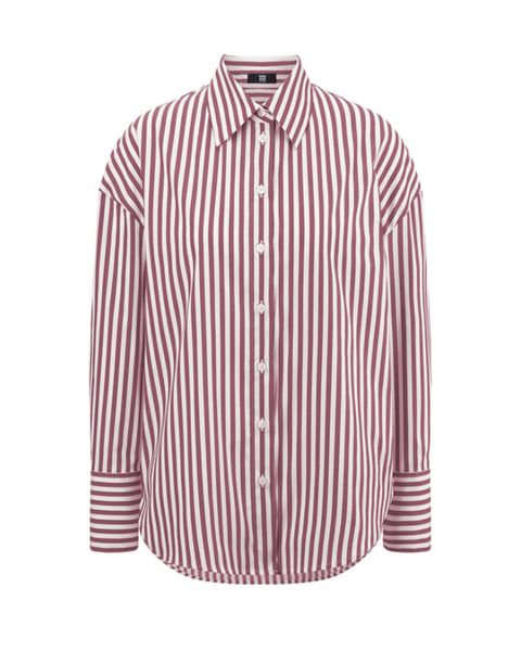RIANI - Claret Stripe Shirt