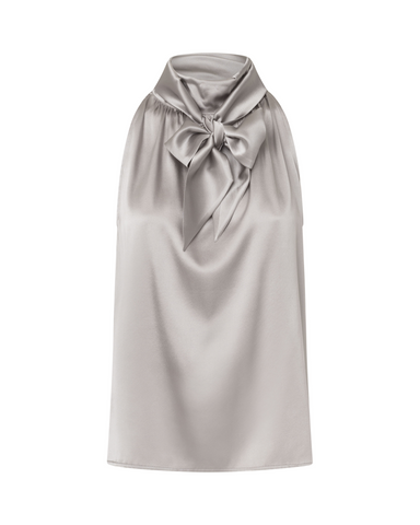 Charlotte Sparre - Bow Sleeveless Blouse