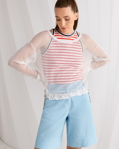 Marc Cain - Mesh Look Top