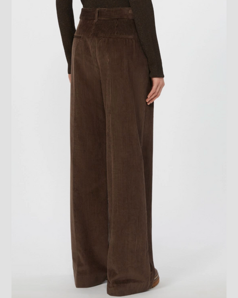 Weekend Max Mara - TANIA Chocolate Corduroy Trousers