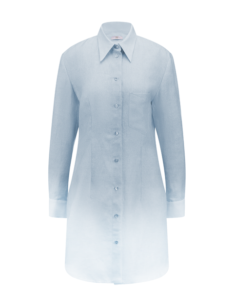 RIANI - Blue Shirt Dress