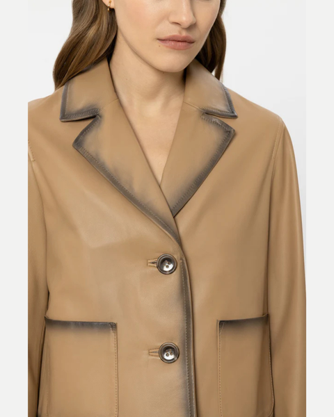 Luisa Cerano - Lambskin Nappa Blazer Jacket