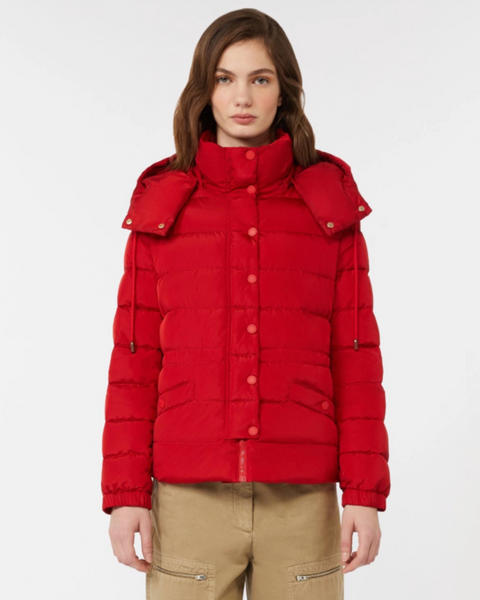 Weekend Max Mara - Red Short Down Jacket
