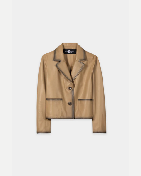 Luisa Cerano - Lambskin Nappa Blazer Jacket