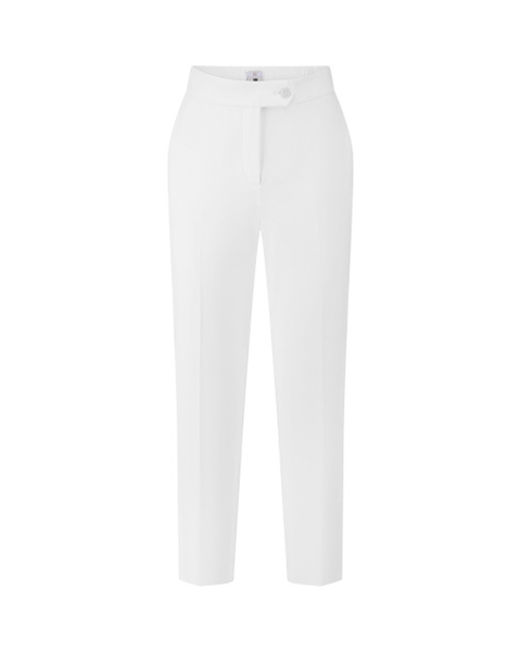 RIANI - White Slim Fit Pants