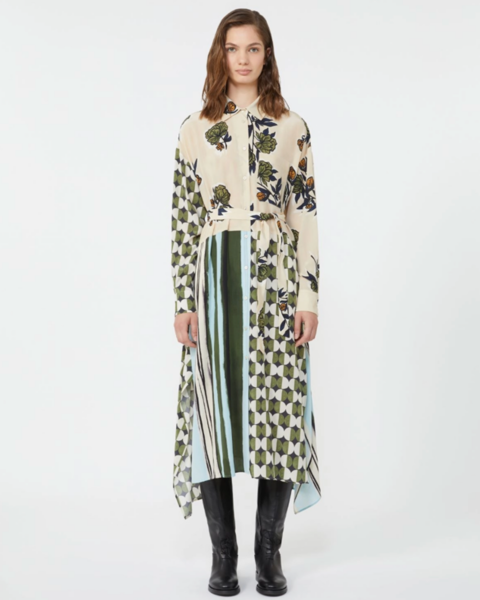 Weekend Max Mara - PASSO Silk Crêpe De Chine Dress