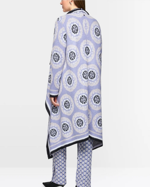 Marc Cain - Lavender Knitted Coat