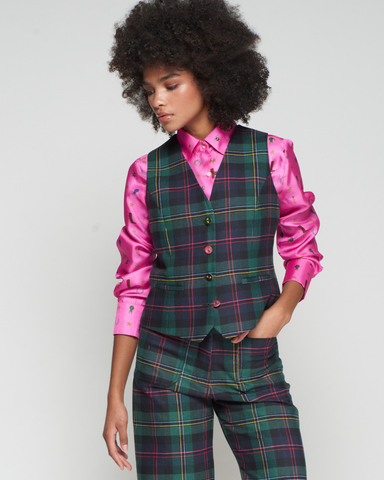 Vilagallo - Tartan Waistcoat