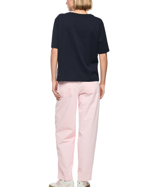 Marc Cain - Printed Navy T-Shirt