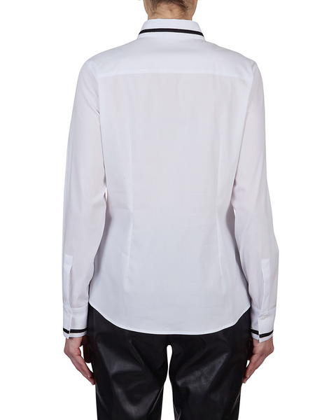 Purotatto - White Shirt with Black Trim Detailing