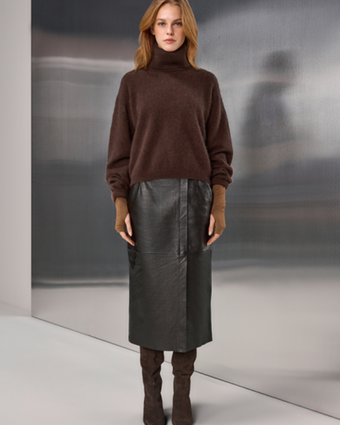 RIANI - Fluffy Turtleneck Sweater