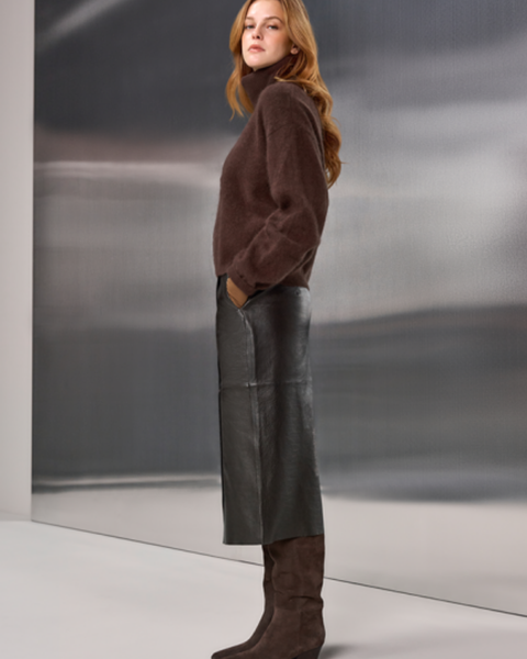 RIANI - Fluffy Turtleneck Sweater