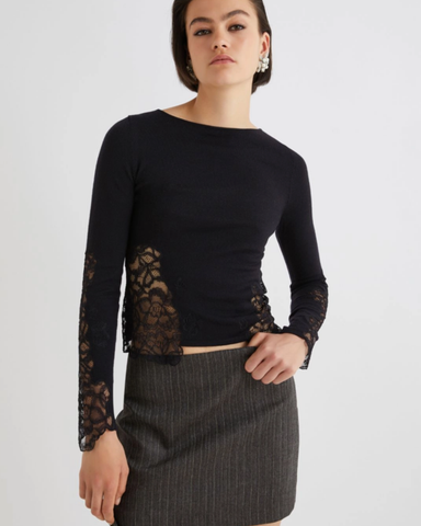 Marella - TORSO Lace Sleeve Sweater