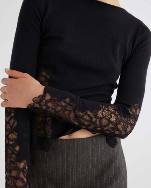 Marella - TORSO Lace Sleeve Sweater
