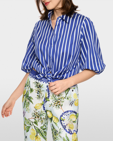 Marc Cain - Blue Stripe Shirt