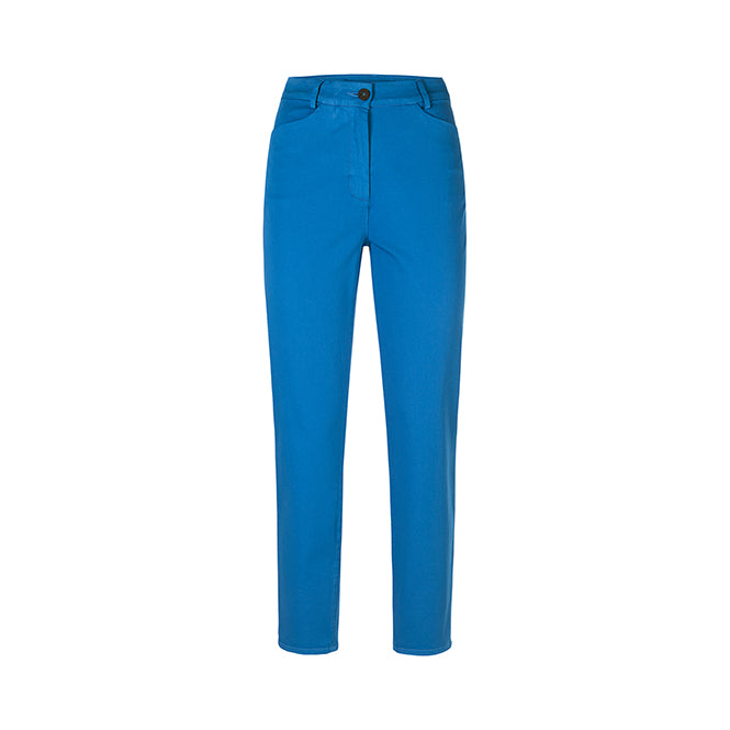 RIANI - Cornflour Blue Cotton Trousers 393730-3404