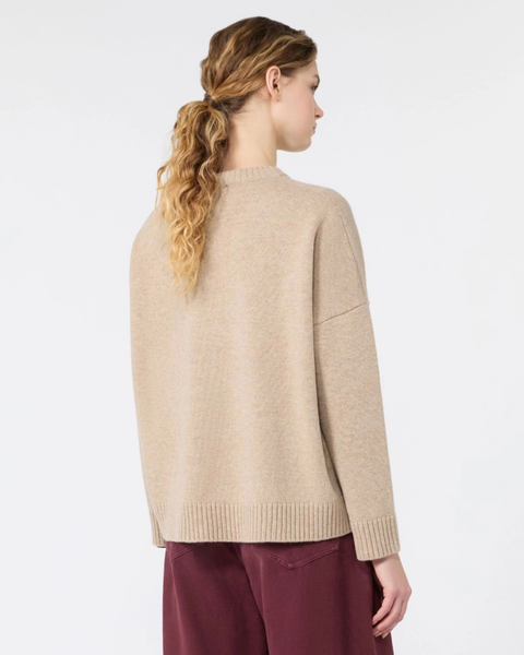Weekend Max Mara - Loose Jumper in Wool Jacquard