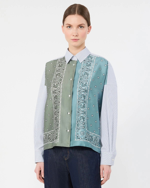 Weekend Max Mara - Technical Twill and Cotton Poplin Shirt