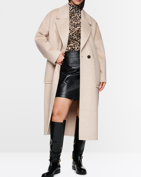 Marc Cain - Leopard Print Polo Top