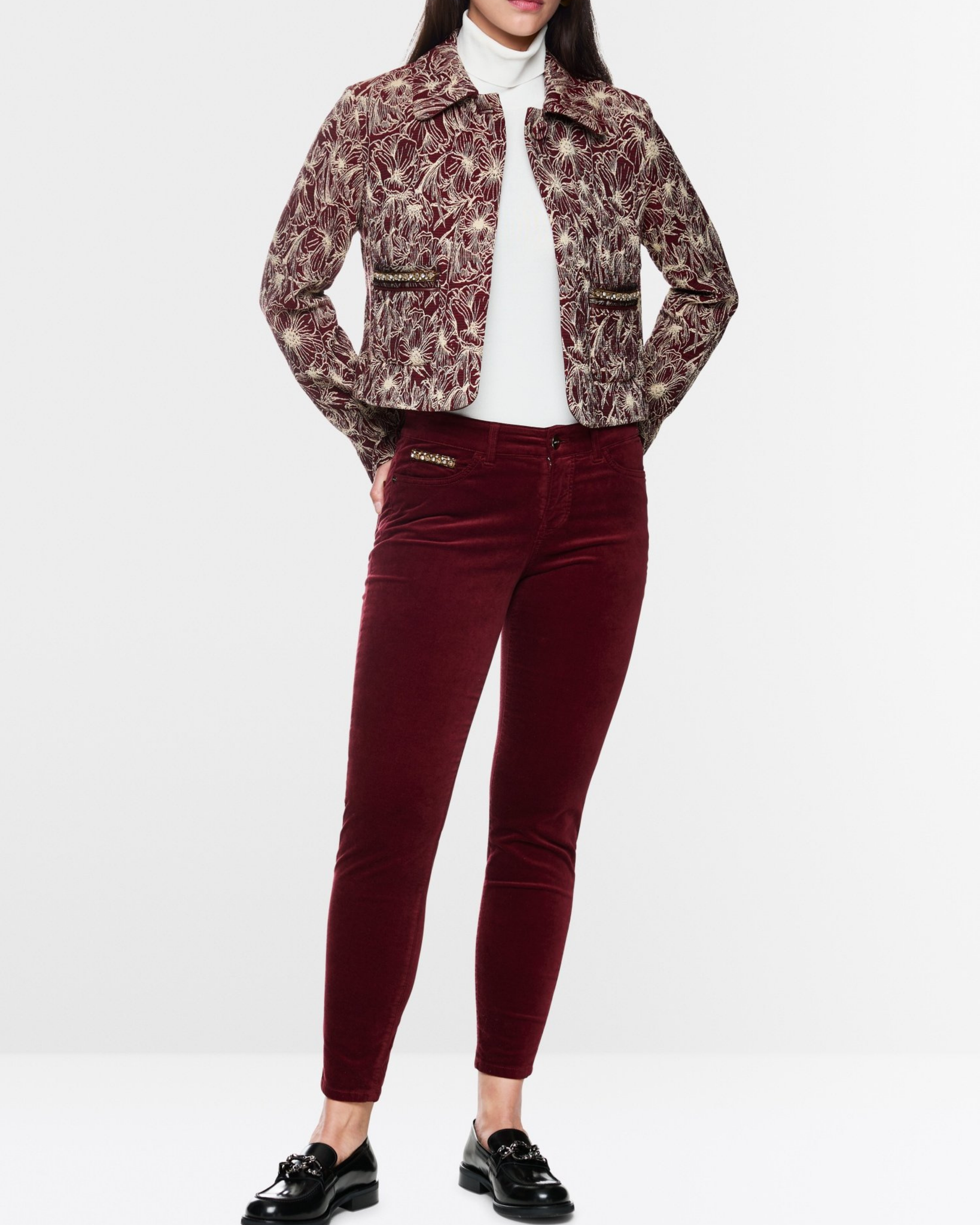 Marc Cain - Claret SILVI Trousers