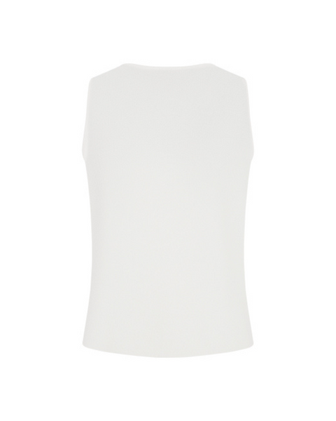 RIANI - Knitted Waistcoat with Silver Buttons