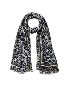 RIANI - Leopard Print Scarf