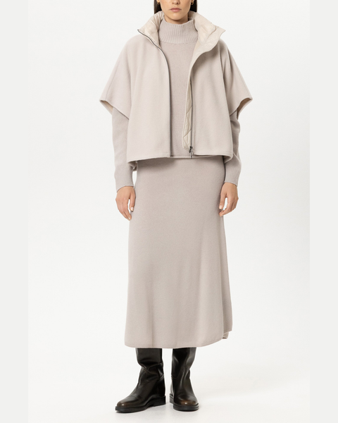 Luisa Cerano - Pearl Wool Mix Outdoor Cape