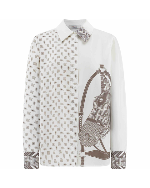 Herzens - Geo Horse Print Shirt
