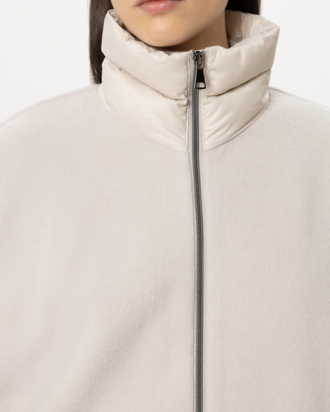 Luisa Cerano - Pearl Wool Mix Outdoor Cape