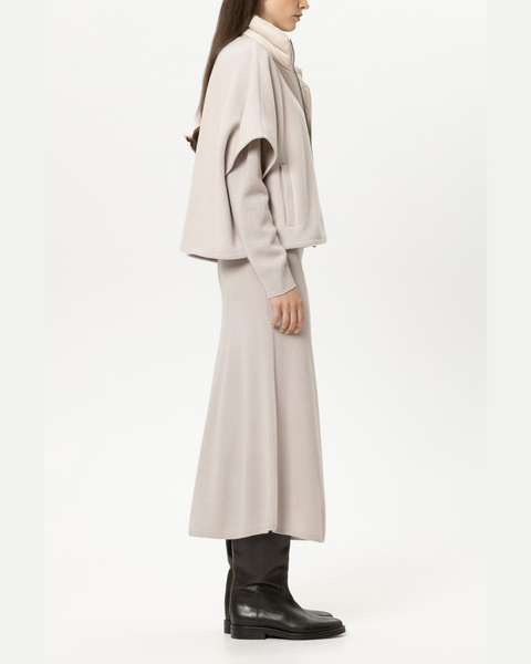 Luisa Cerano - Pearl Wool Mix Outdoor Cape