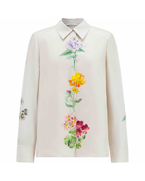 Herzens - Floral Silk Shirt