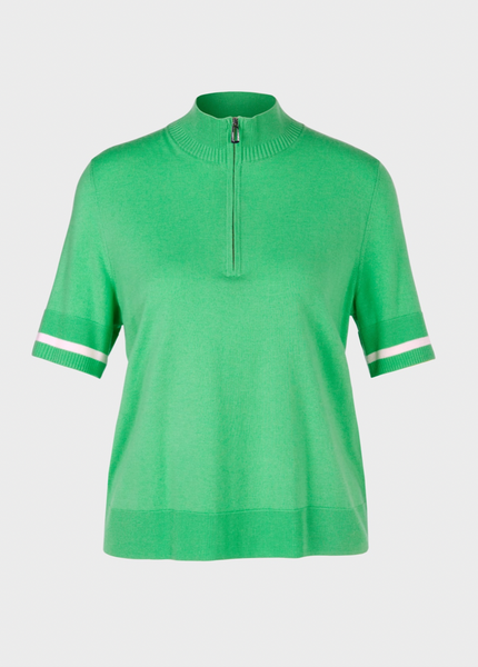 Marc Cain - Green Zip Sweater Top WS 41.23 M80